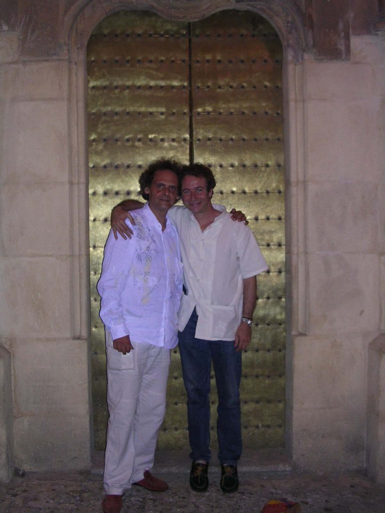 En Córdoba 2005 con Roland Dyens En Córdoba con Roland Dyens