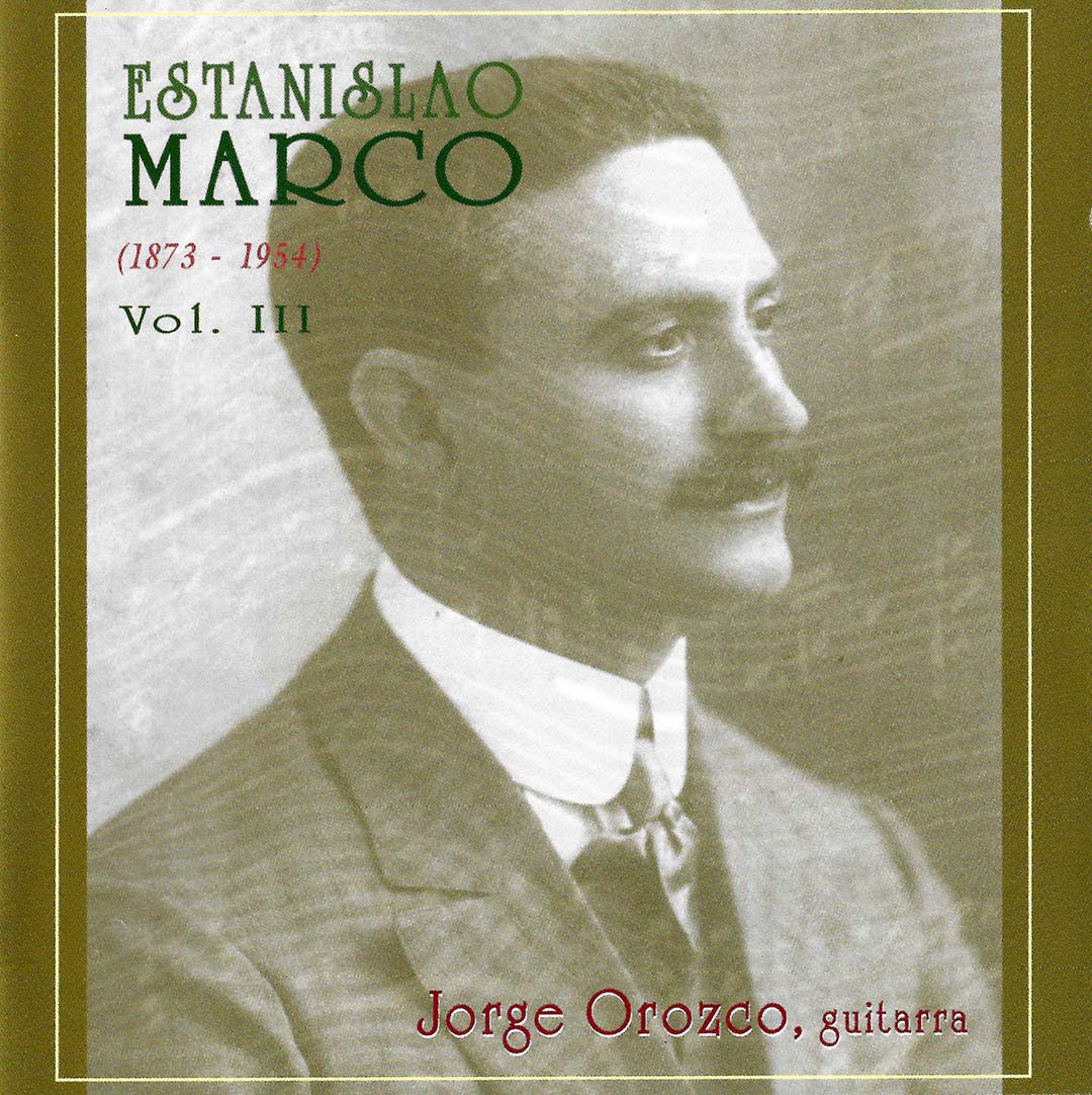 Portada del disco de Jorge Orozco: Estanislao Volumen III