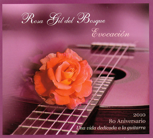 Portada CD "Rosa Gil del Bosque. Evocación"