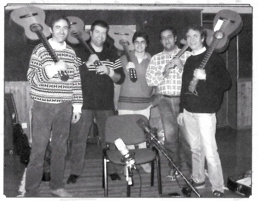 Santiago Gras, Adrián Rius, Sergio Santes, José Guerola y Jorge Orozco.