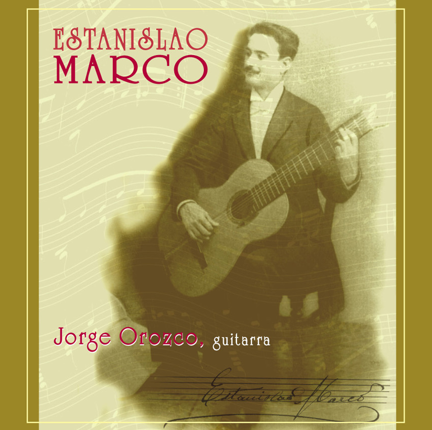 Front cover del CD "Estanislao Marco. Volúmen 1"