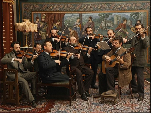 Imagen del corto animado "Concierto íntimo Tárrega Violines"
